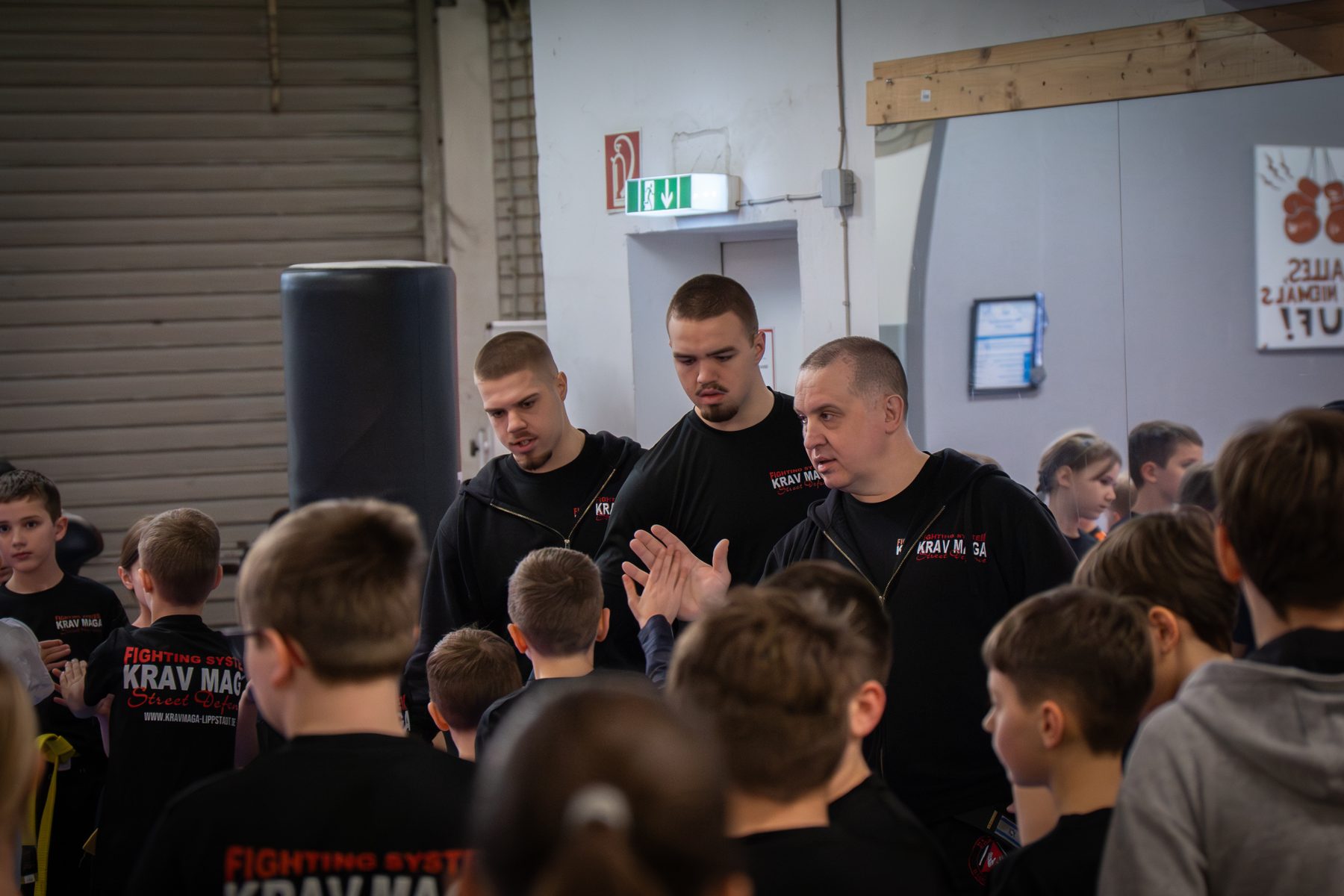 Team-Aufstellung von Fighting System Krav Maga Lippstadt
